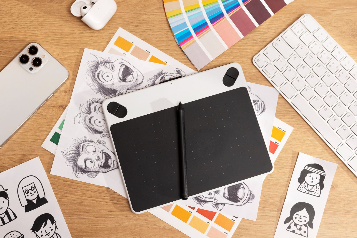 Arte digital para principiantes: dibujo con tabletas y apps como Krita o Procreate